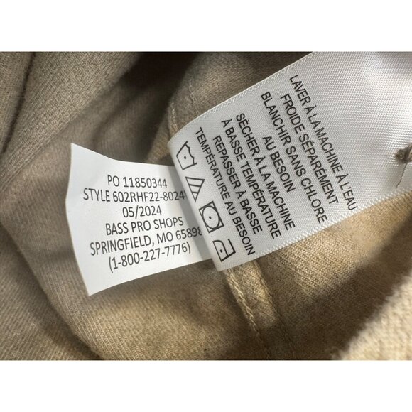 Redhead Ozark Mountain Flannel Size XL Men’s Long Sleeve NWOT Pockets Oatmeal Be - Picture 7 of 9